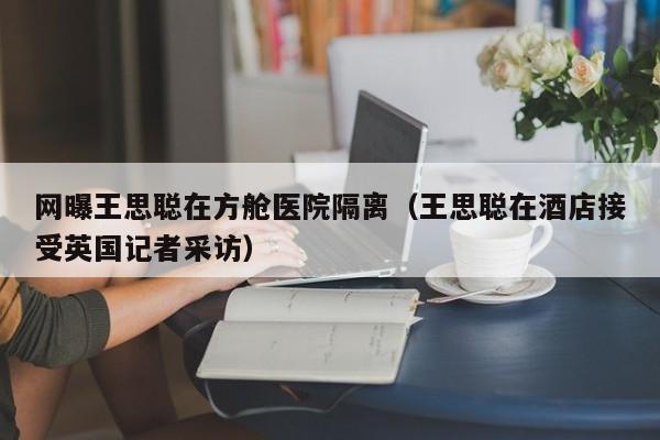 网曝王思聪在方舱医院隔离(王思聪在酒店接受英国记者采访)